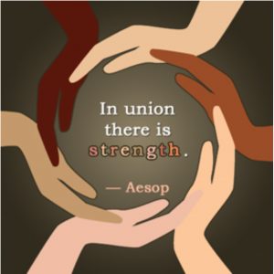 In union strength